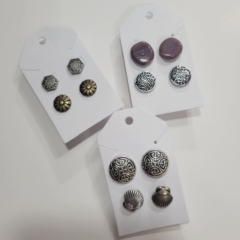 New handmade‎ bundle of cute earrings